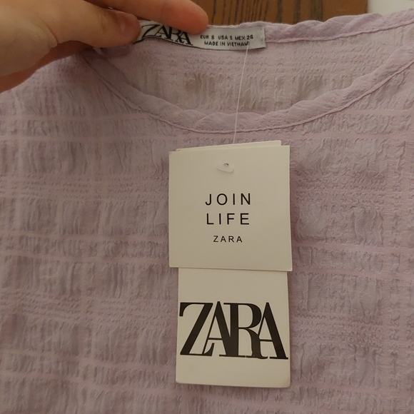 Zara Women's Purple Top - Picture 3 of 7